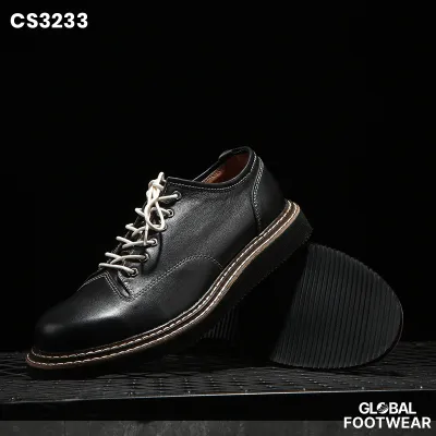 Soft bottom breathable  leather men's casual shoes